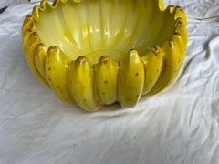 1988 Centrotavola con banana di Fitz and Floyd