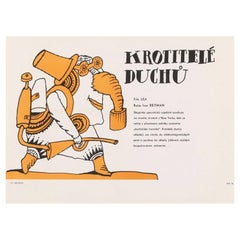 1988 Ghostbusters (Tschechisch) Original Vintage By Plakat