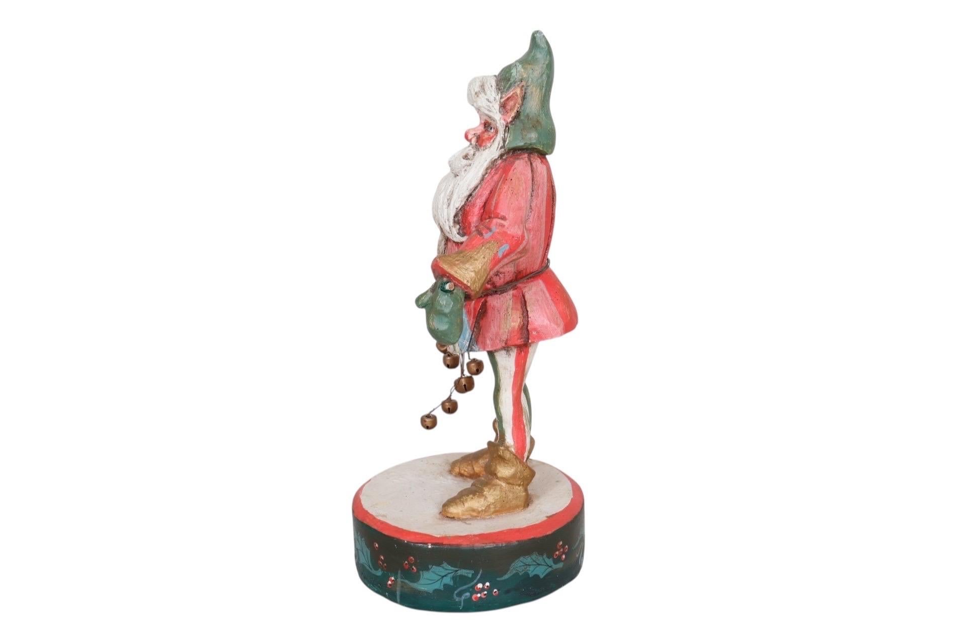 Legno 1988 Casa di Hatten Elfo Babbo Natale in legno in vendita