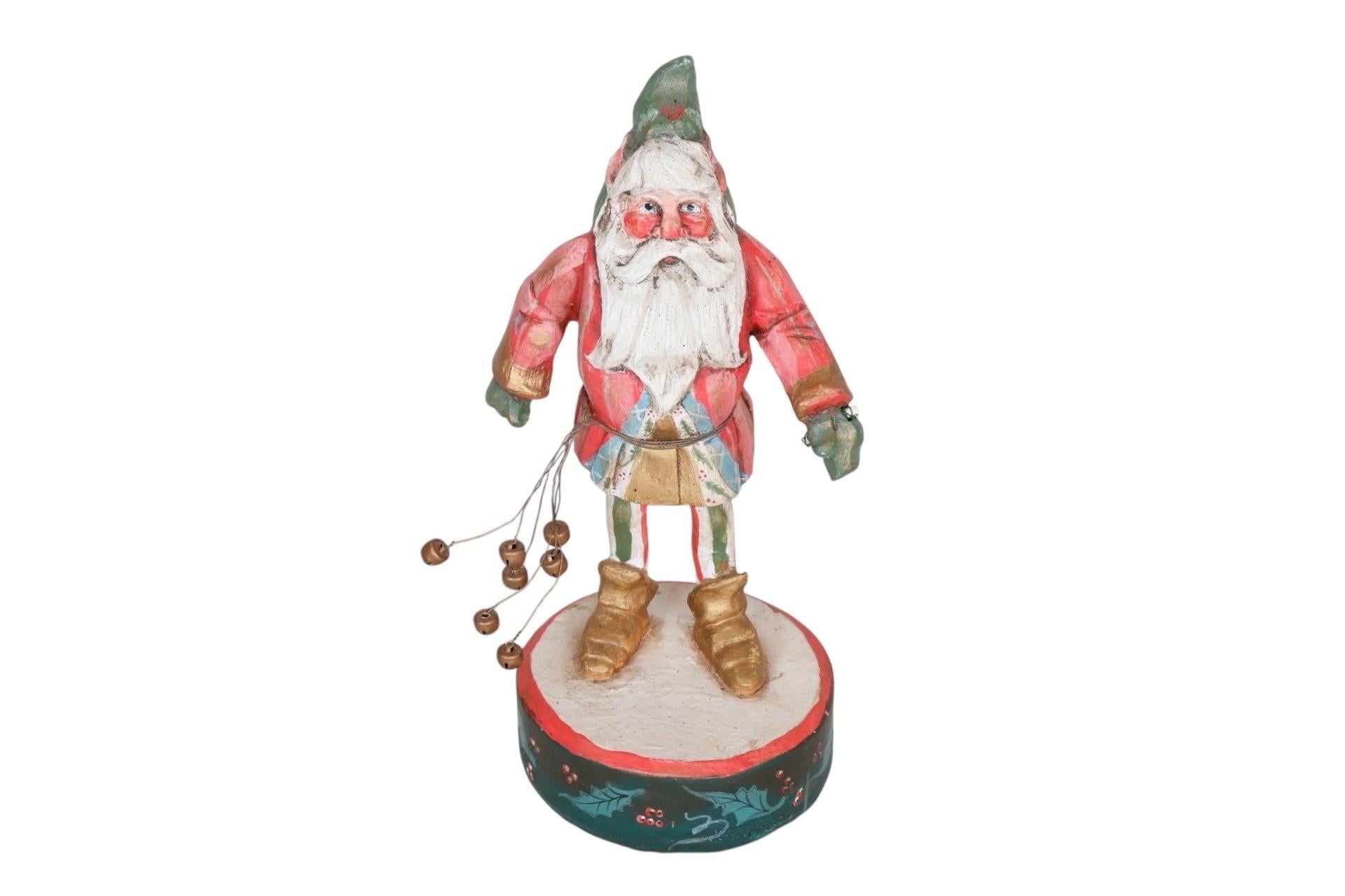 1988 Casa di Hatten Elfo Babbo Natale in legno in vendita 2