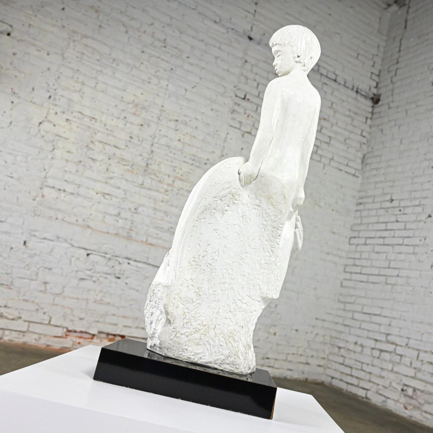 Sculpture moderne « A Mothers Love » de David Fisher pour Austin Productions, 1988 en vente 3