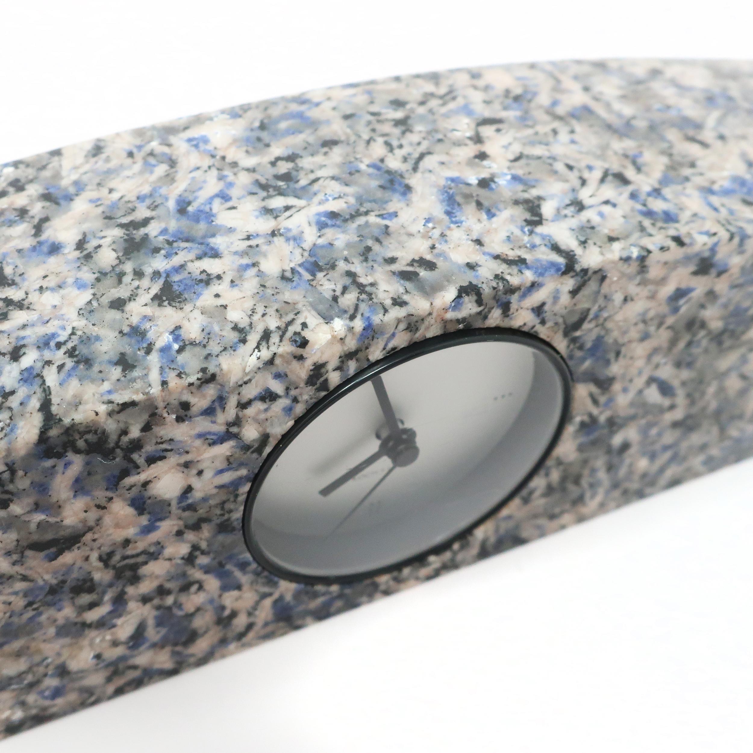 1988 Monticello Mantle Clock by Piotr Sierakowski for Koch & Lowy In Good Condition In Brooklyn, NY