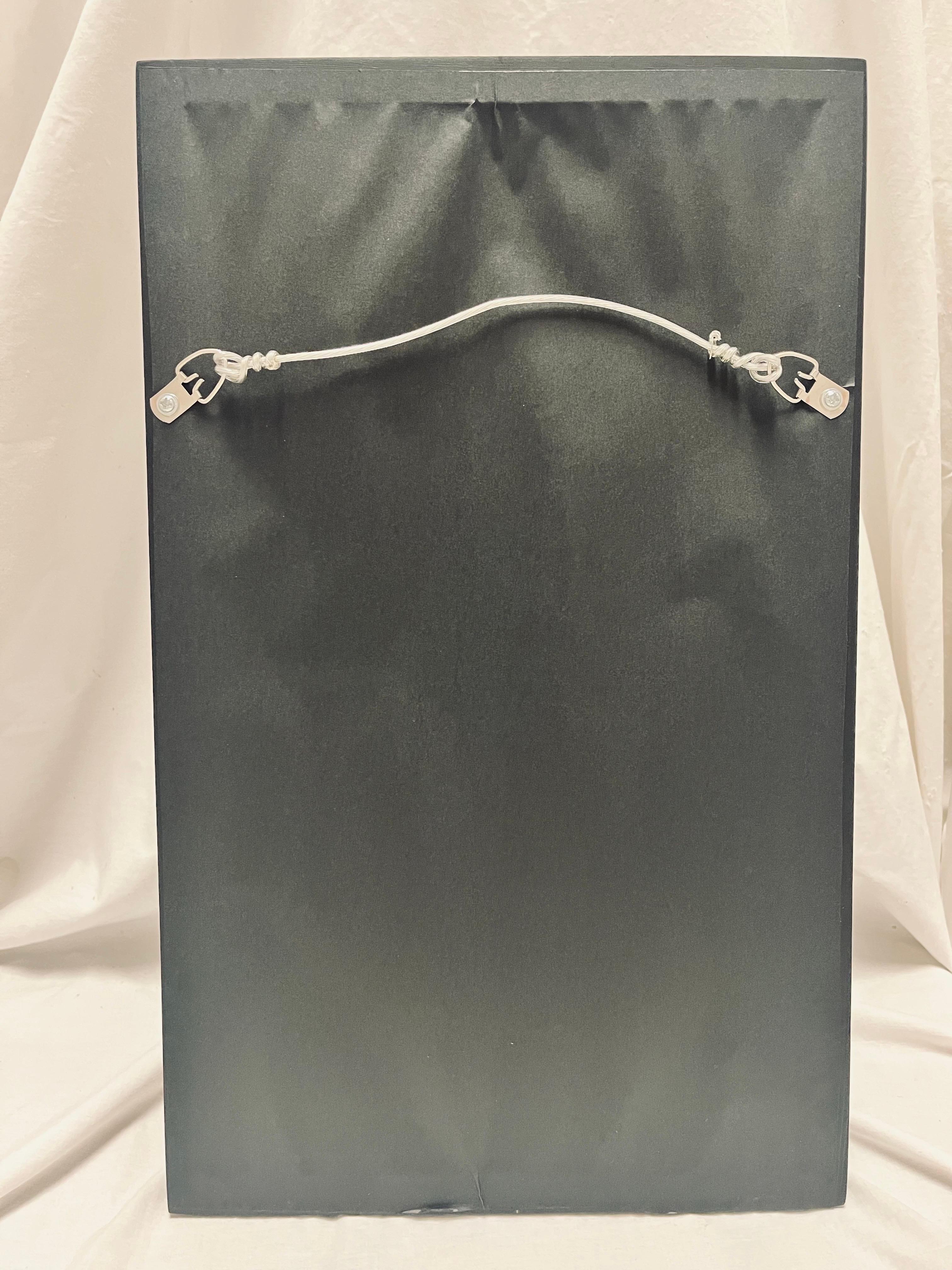 Glass 1988 Nude Male Artist Studio Sketch from New York City Estate Contemporary Frame For Sale
