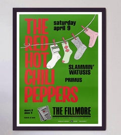 1988 Red Hot Chili Peppers - The Fillmore Original Vintage Posrer