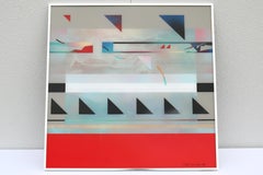 1988 Richard Hammond Flight-3 Abstract Expressionism Artwork Enamel and Resin