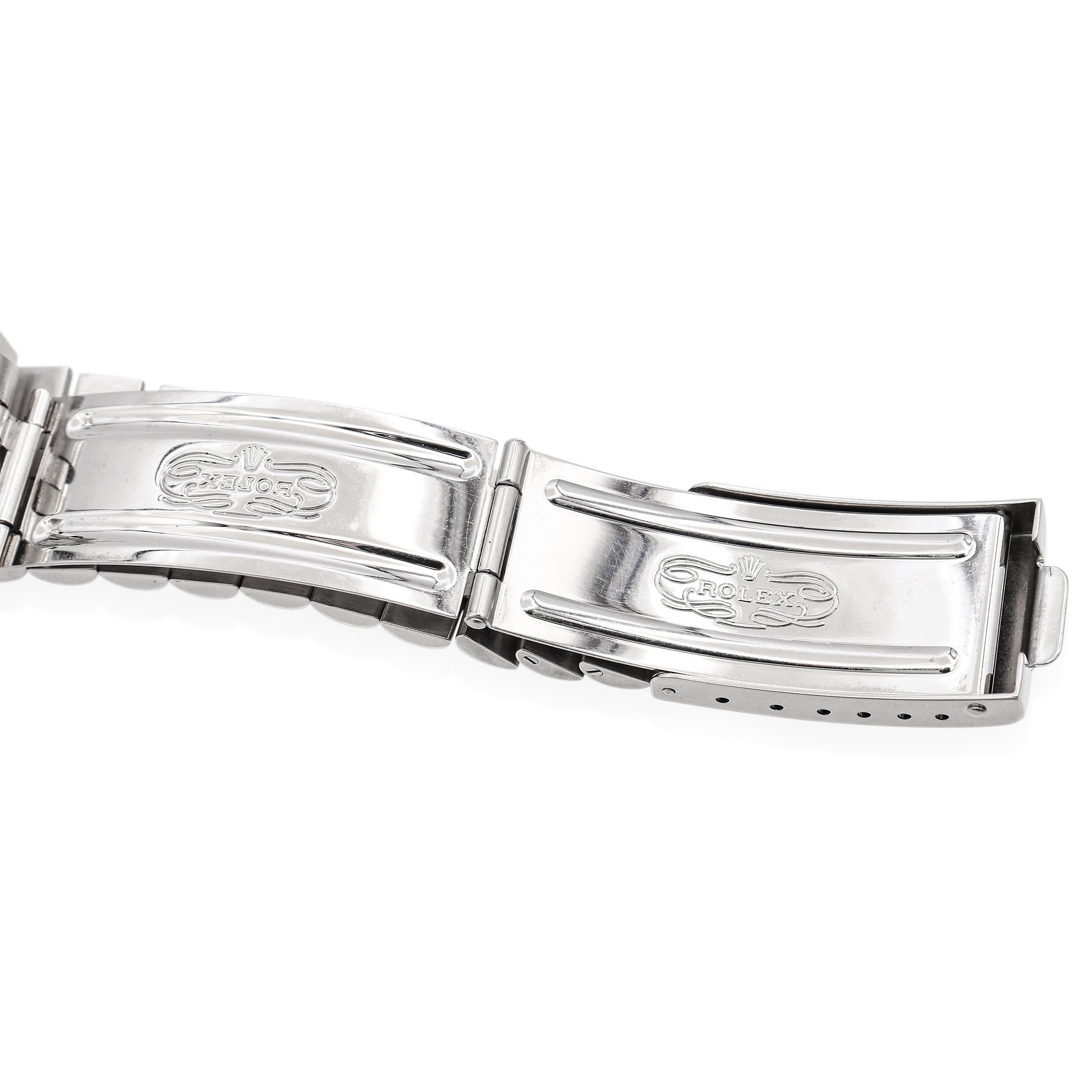 1988 Rolex Datejust Orologio da uomo automatico in acciaio bianco Whiting 16234 in vendita 2