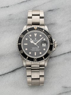 1988 Rolex Submariner 168000 Triple Zero 904L Steel Auto Black Dial 40mm
