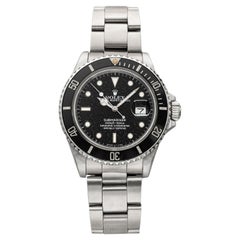 1988 Rolex Submariner 168000 Triple Zero 904L Steel Auto Black Dial 40mm