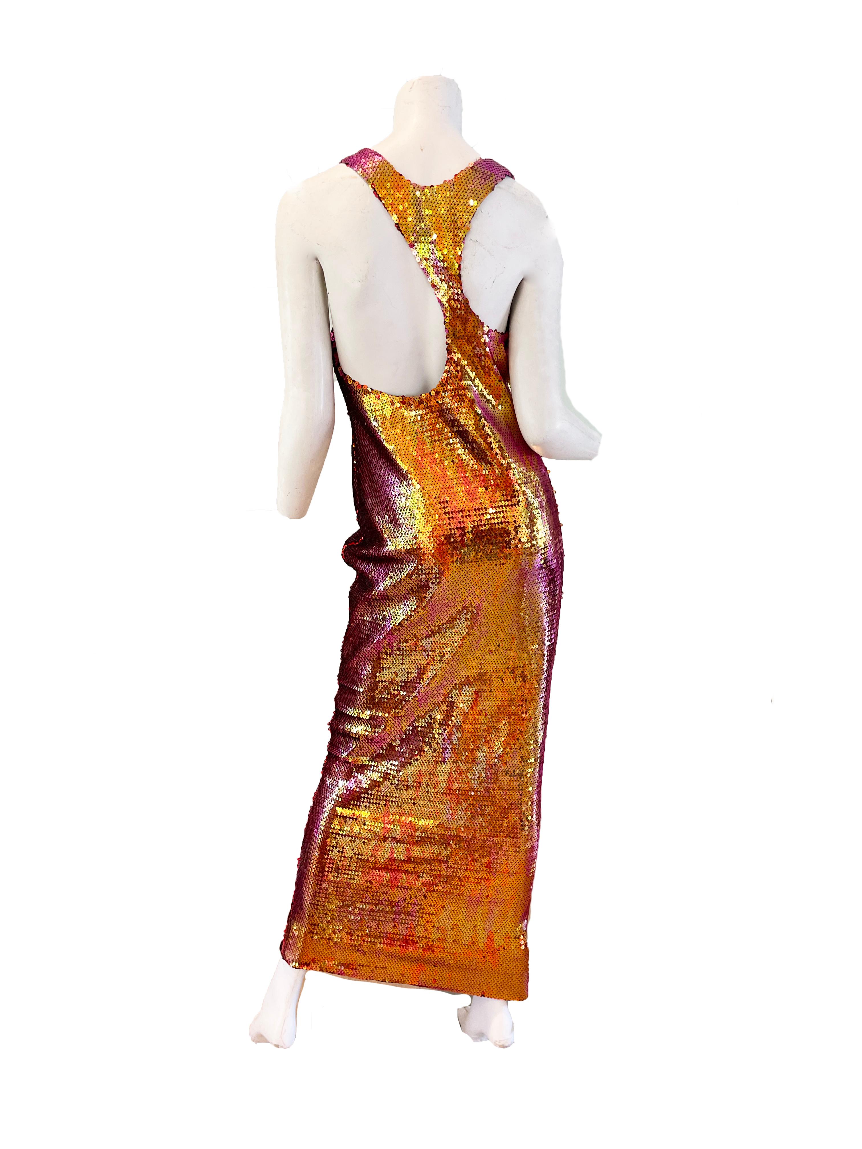 1988 Stephen Sprouse Sequin Gown For Sale at 1stDibs | stephen sprouse ...