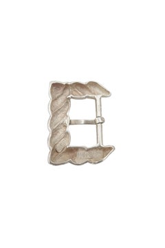 1988 Vintage Barry Kieselstein-Cord Sterling Silver Belt Buckle