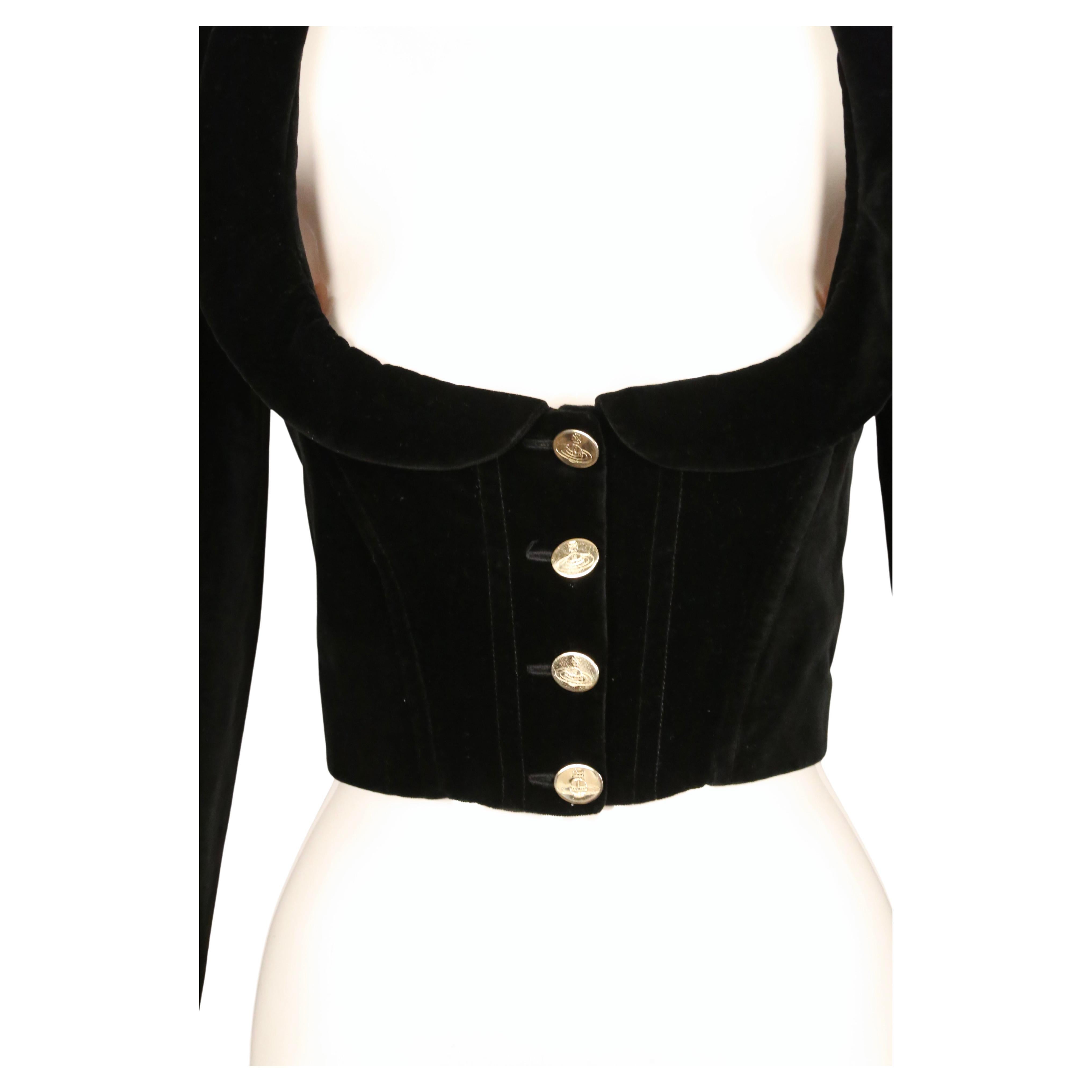  Veste corset « Time machine » de VIVIENNE WESTWOOD, défilé 1988 Unisexe 