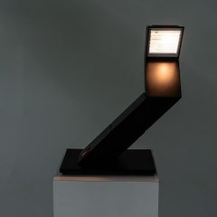 1988 Zig Zag Table Lamp by Shui L.D. Chan for Massive Elite Belgium