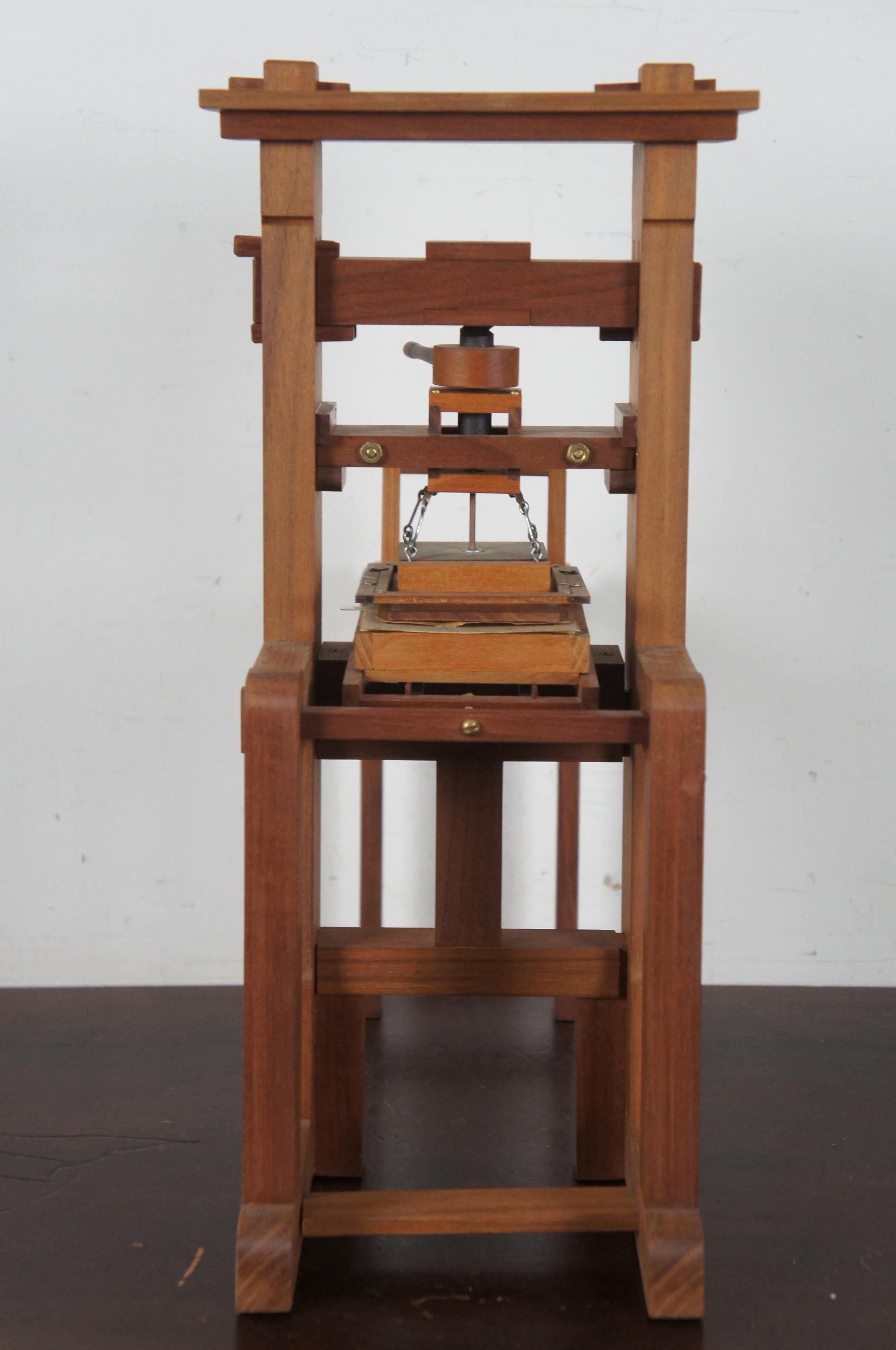 printing press model