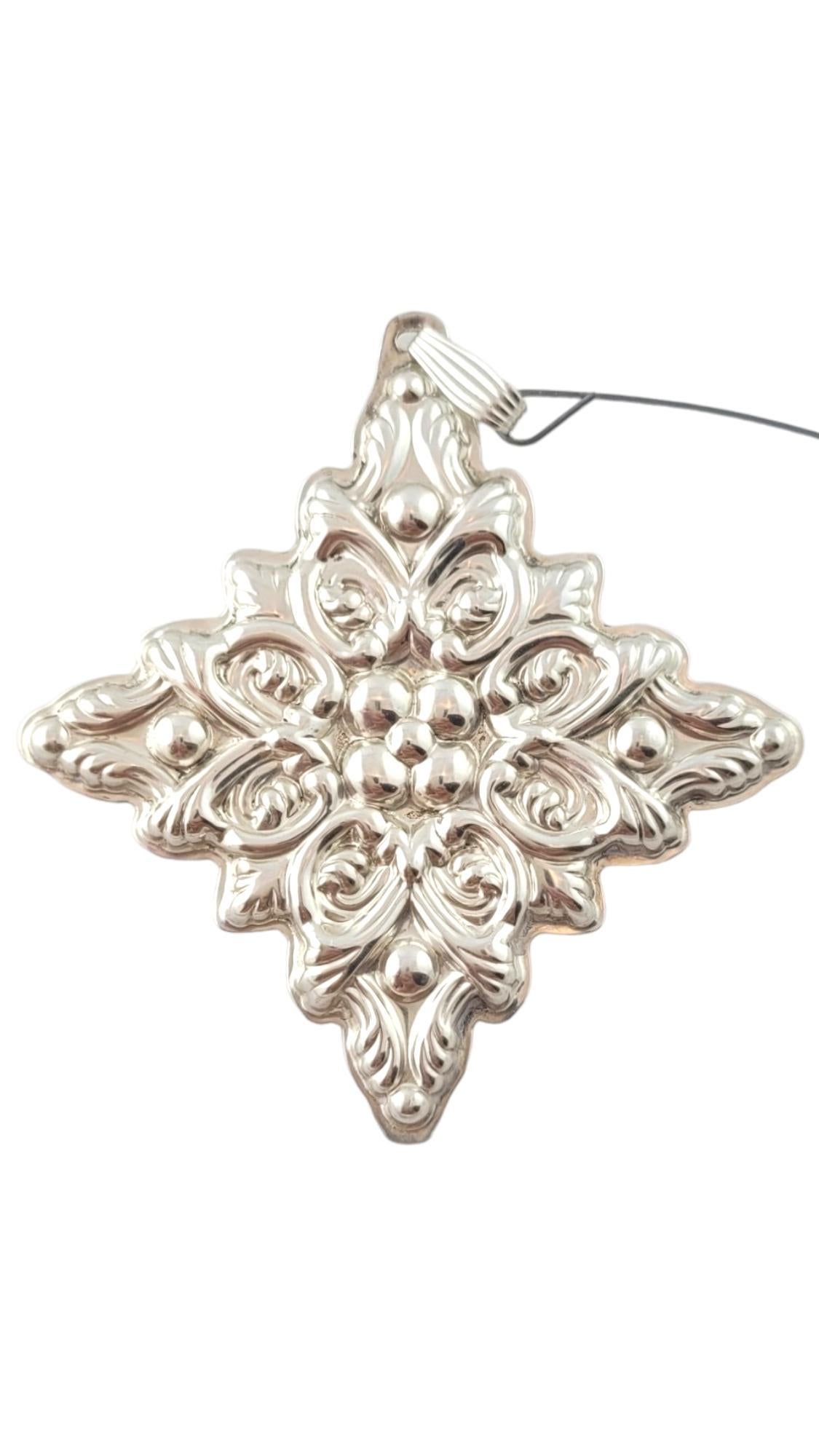 1989-1991 Reed & Barton Christmas Cross Sterling Silver Ornaments #17821 2