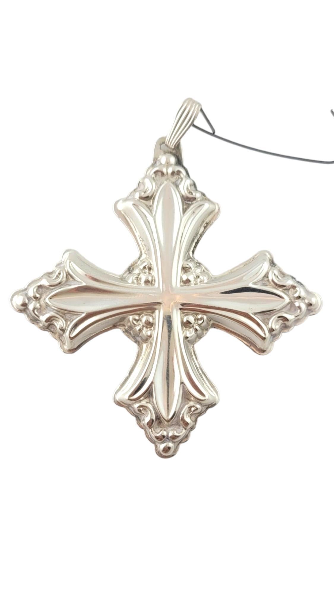 1989-1991 Reed & Barton Christmas Cross Sterling Silver Ornaments #17821 4