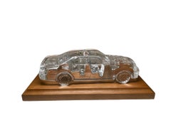 1989-90’s Clear Crystal Lexus LS 400 Car Paperweight