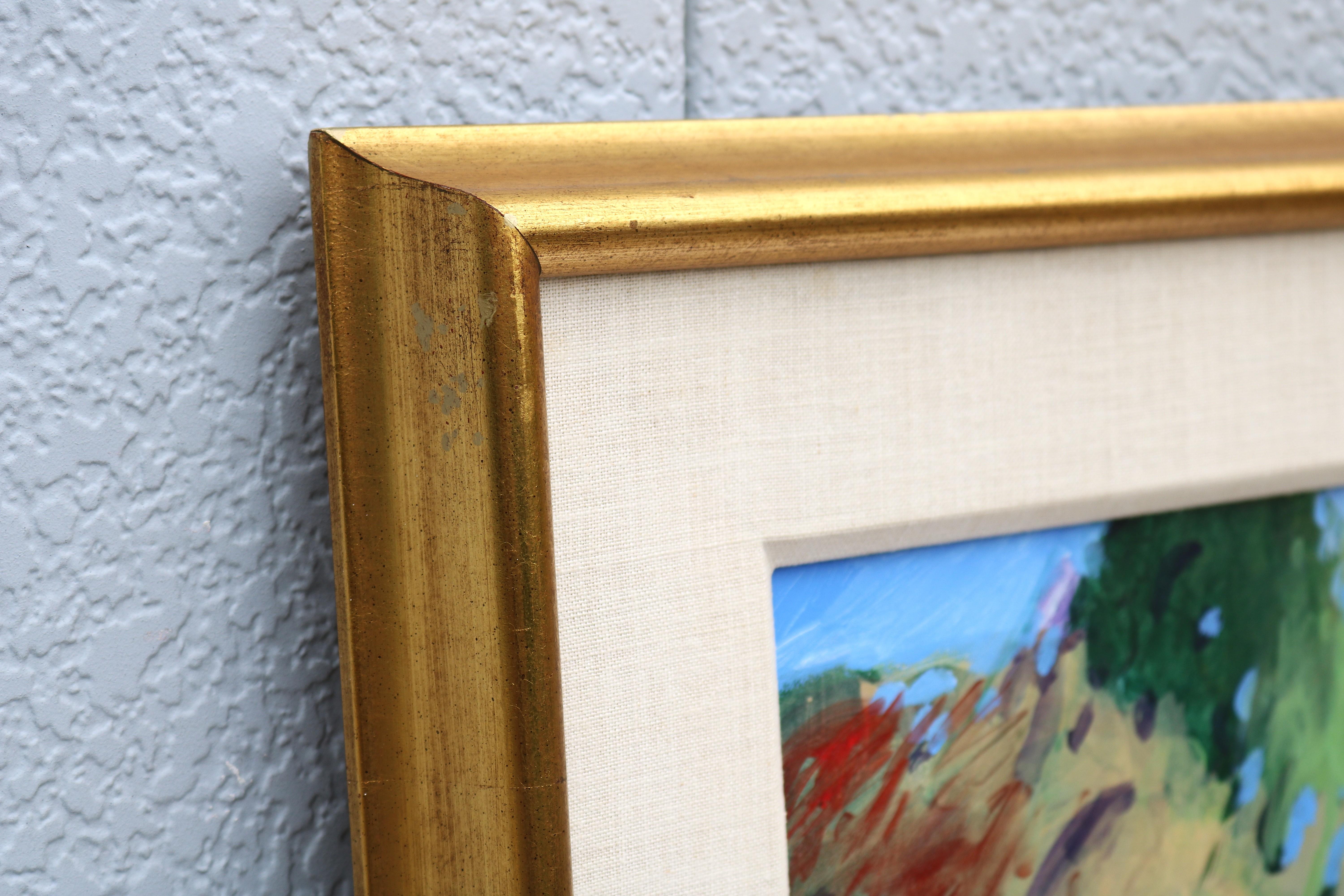 1989 Alberta Cifolelli the Way Landscape Painting Acrylic on Linen One-of-a-Kind For Sale 7