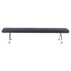 Vintage 1989 Antonio Citterio for Vitra Area Montage Daybed Bench Sofa w/ Black Fabric