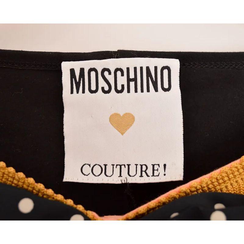 1989 Archival Moschino Couture 'Blow Up Doll' Appliqué Vest Top Pour femmes en vente
