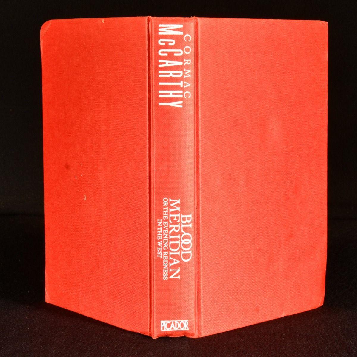 British 1989 Blood Meridian; or, The Evening Redness in the West For Sale