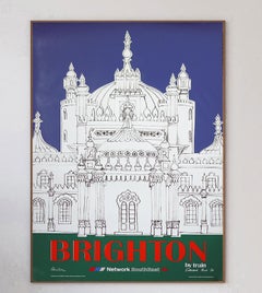 1989 Brighton - British Railways Poster originale d'epoca