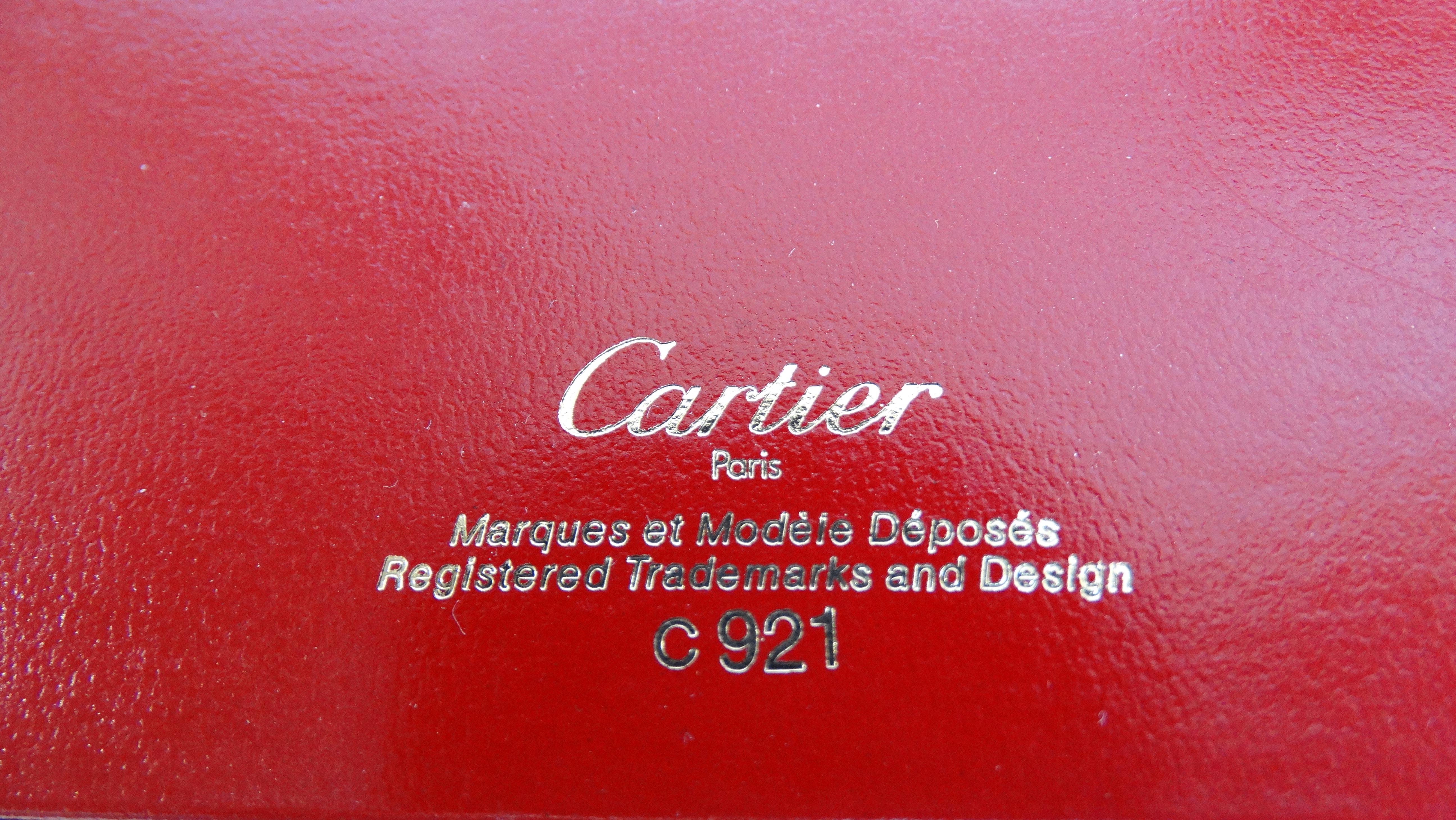 1989 Cartier Precious Metal Swizzle Stick 5