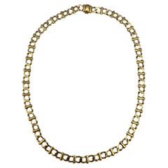1989 Cartier Yellow Gold Chain Necklace 18k
