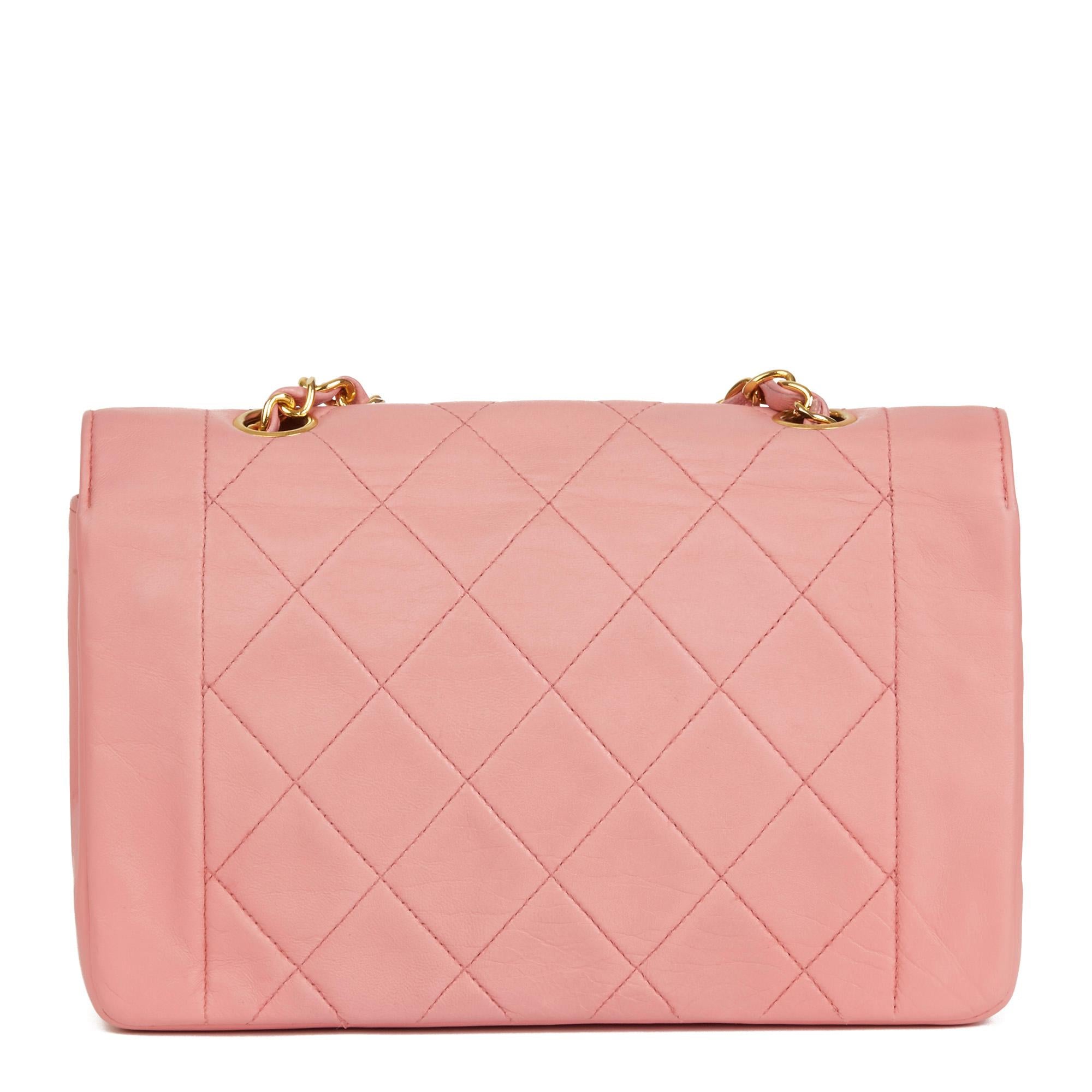 chanel diana pink