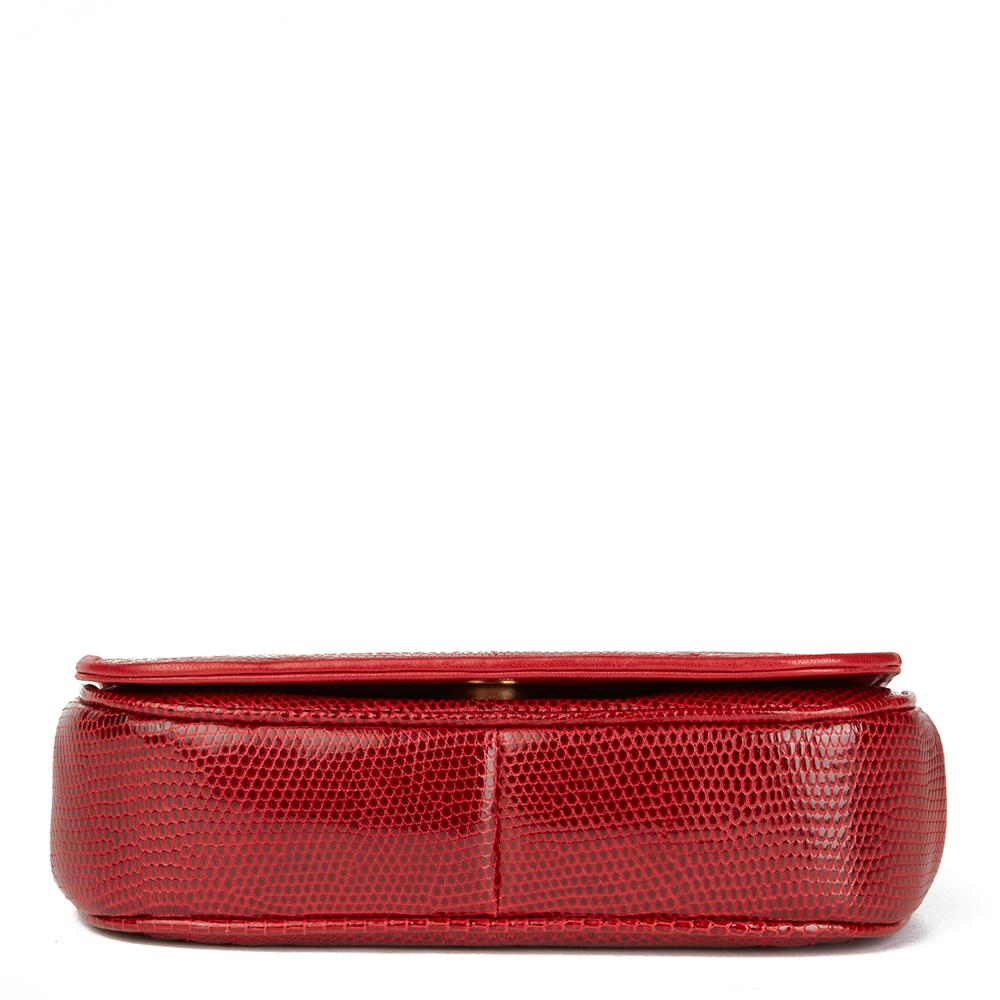red vintage chanel bag
