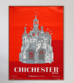 1989 Chichester - Rete ferroviaria del Sud Est Poster originale d'epoca