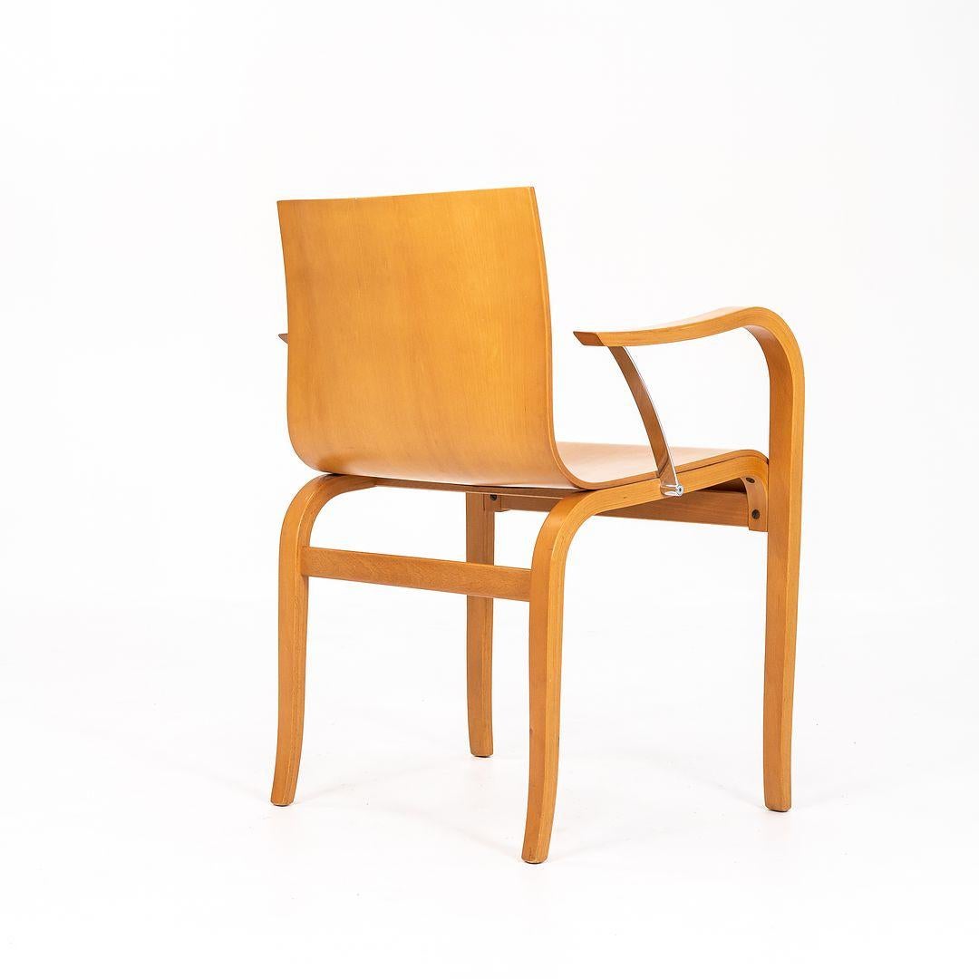 1989 Sillón Ginotta de madera curvada de Enrico Franzolini para Crassevig / Knoll en venta 3