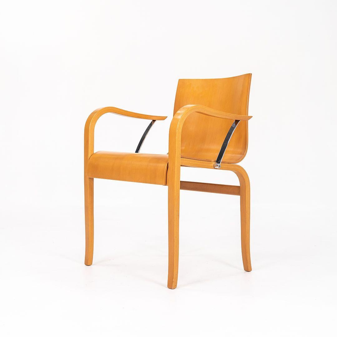1989 Sillón Ginotta de madera curvada de Enrico Franzolini para Crassevig / Knoll en venta 5