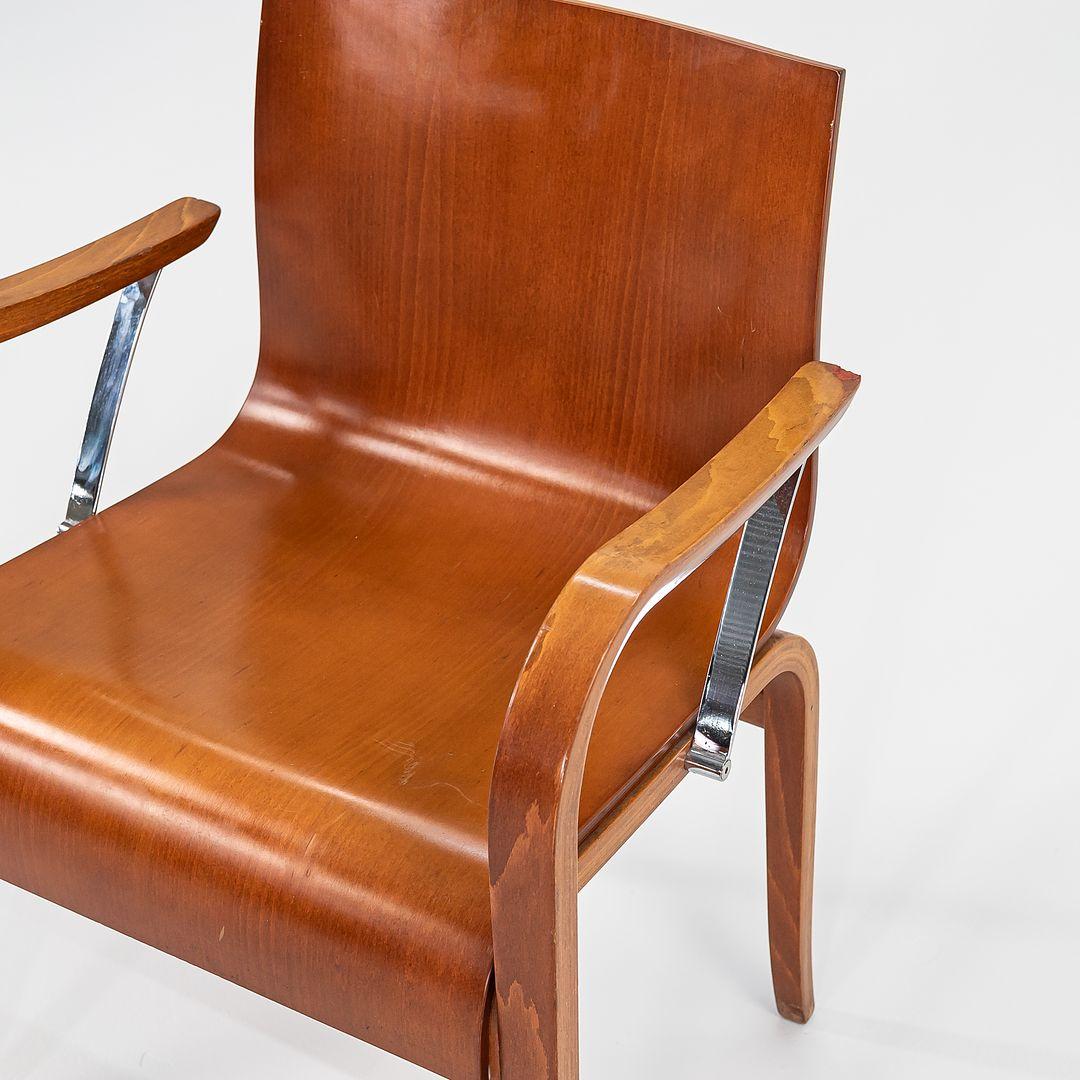 Modern 1989 Ginotta Bentwood Arm Chair by Enrico Franzolini for Crassevig / Knoll For Sale