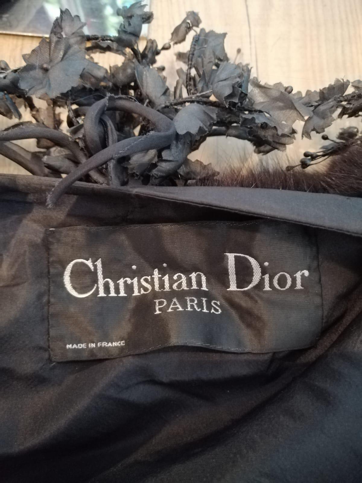 1989 Haute Couture Christian Dior by Gianfranco Ferré Fox Bolero 2