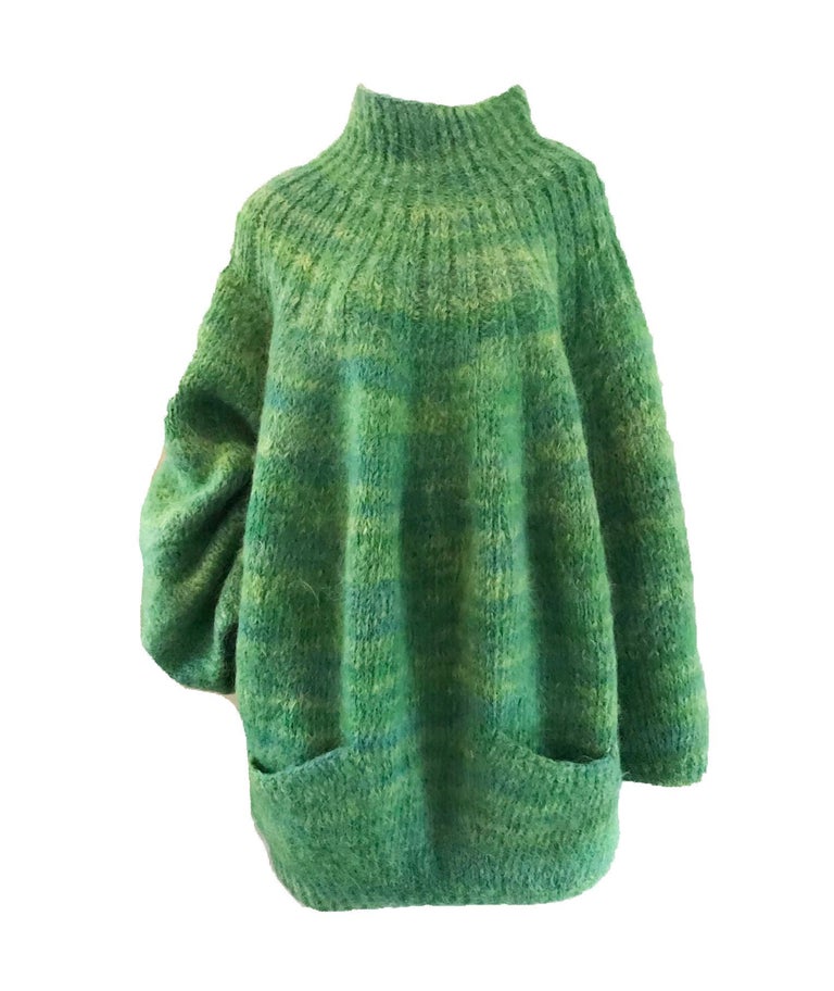 1989 PERRY ELLIS x MARC JACOBS oversized sweater green. One size 

Condition: Excellent 

For sweater only. 