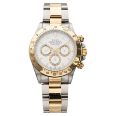 1989 Rolex Daytona Zenith 16523 Two-Tone Automatic White Dial 40mm