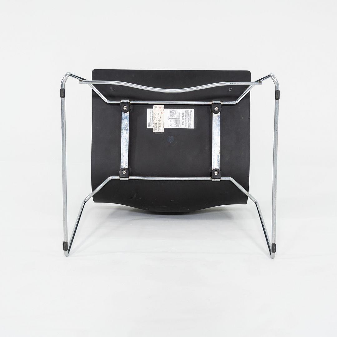 1989 Set di sei sedie da pranzo a fazzoletto di Lella e Massimo Vignelli per Knoll in vendita 4