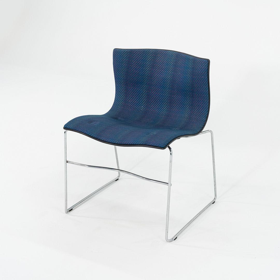 Americano 1989 Set di sei sedie da pranzo a fazzoletto di Lella e Massimo Vignelli per Knoll in vendita