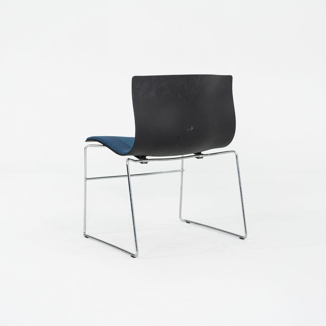 1989 Set di sei sedie da pranzo a fazzoletto di Lella e Massimo Vignelli per Knoll in vendita 1