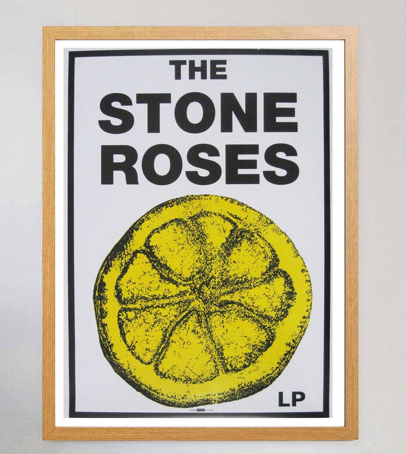 British 1989 The Stone Roses LP Original Vintage Poster For Sale