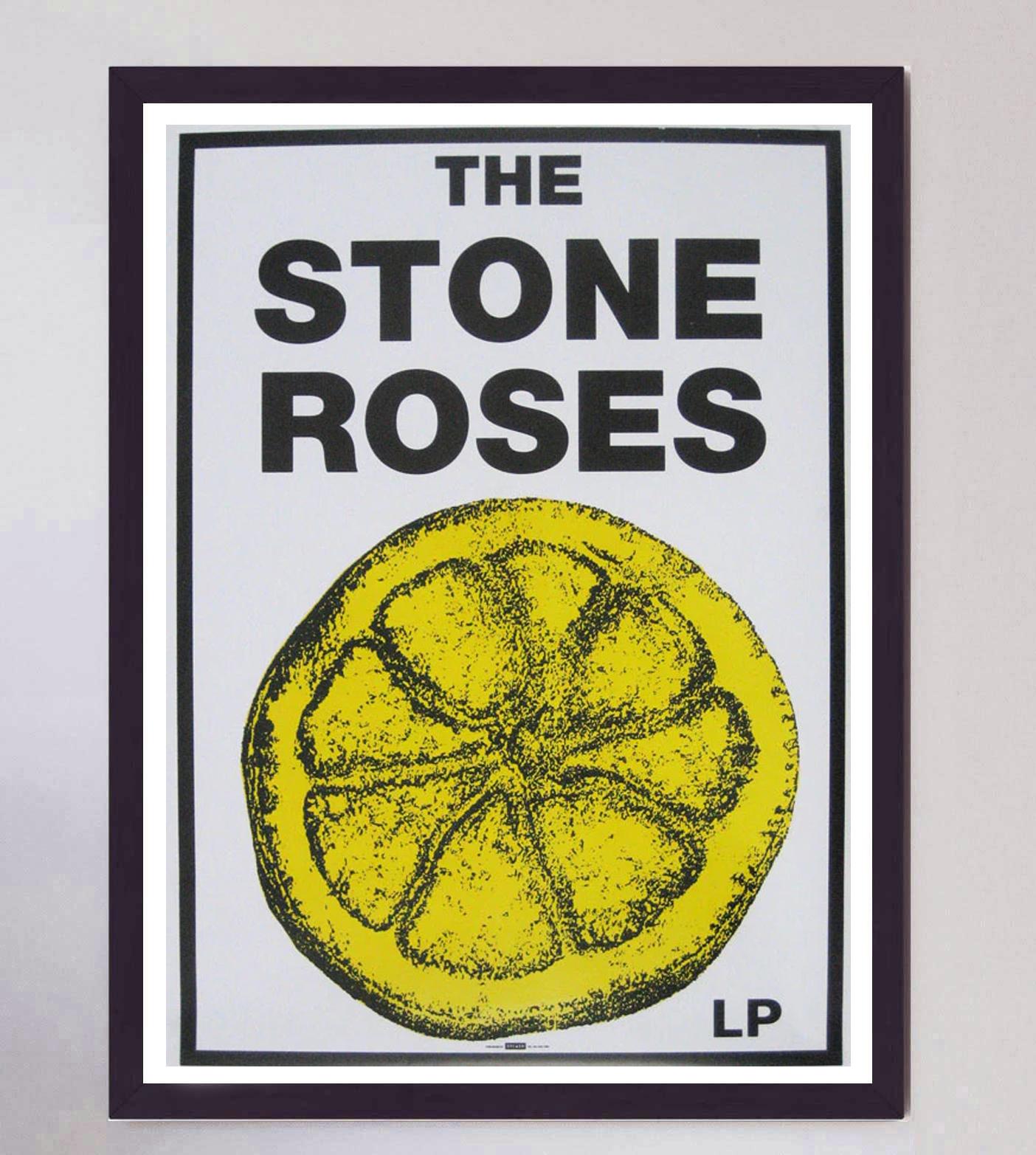 Late 20th Century 1989 The Stone Roses LP Original Vintage Poster For Sale