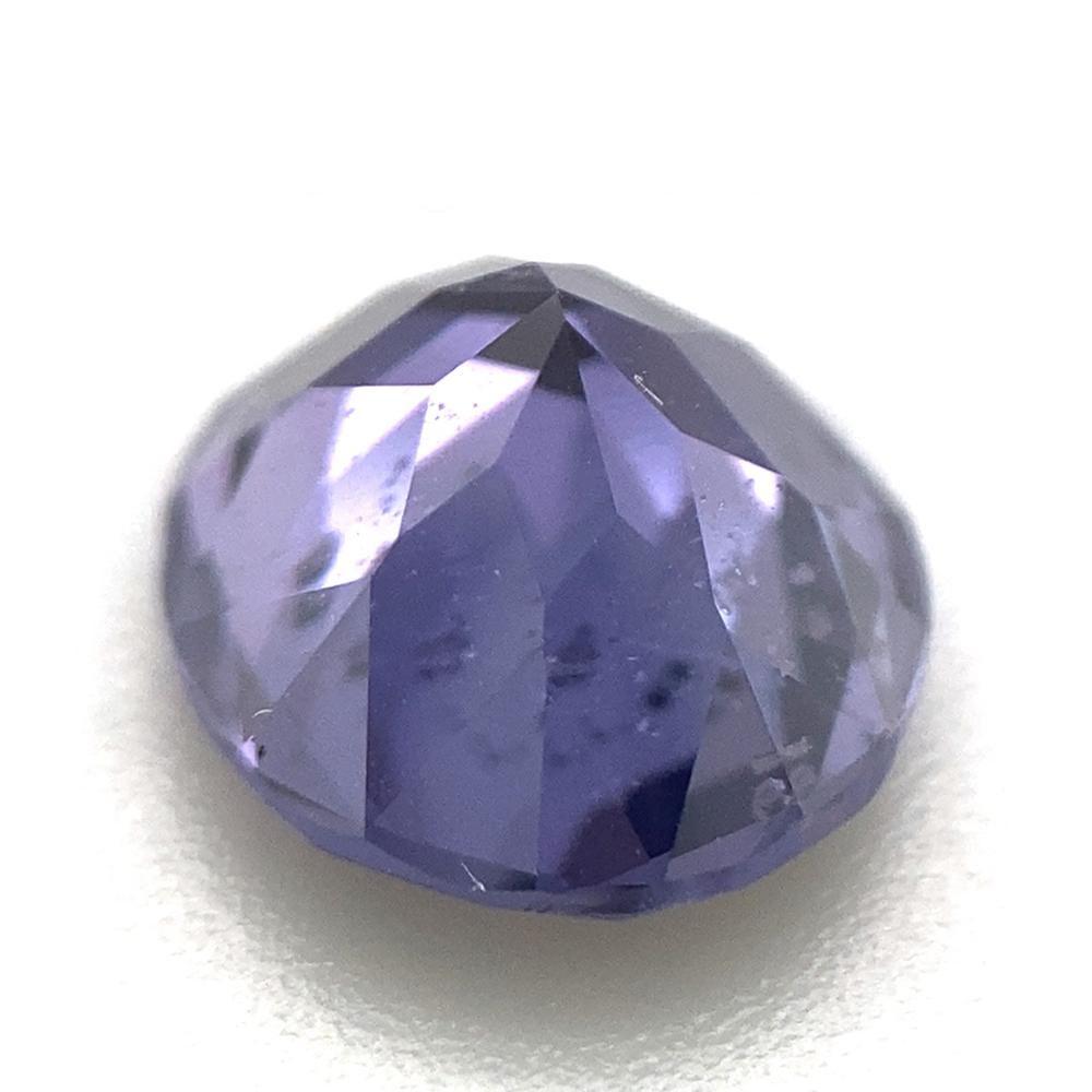 1.98ct Oval Purple Spinel GIA Certified Unheated For Sale 6