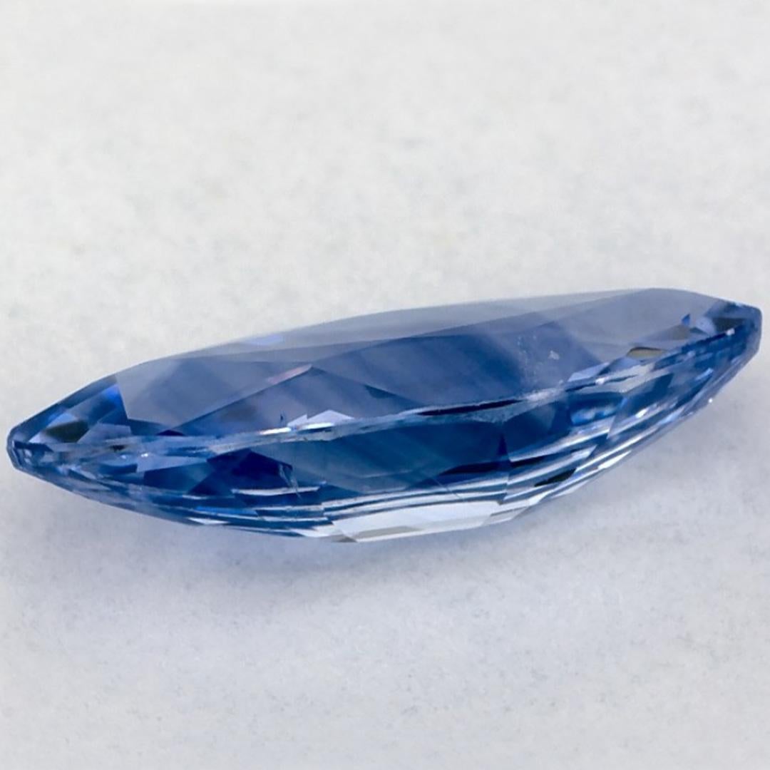 Gema suelta de zafiro azul marquesa de 1.99 qt en Nuevo estado para la venta en Fort Lee, NJ