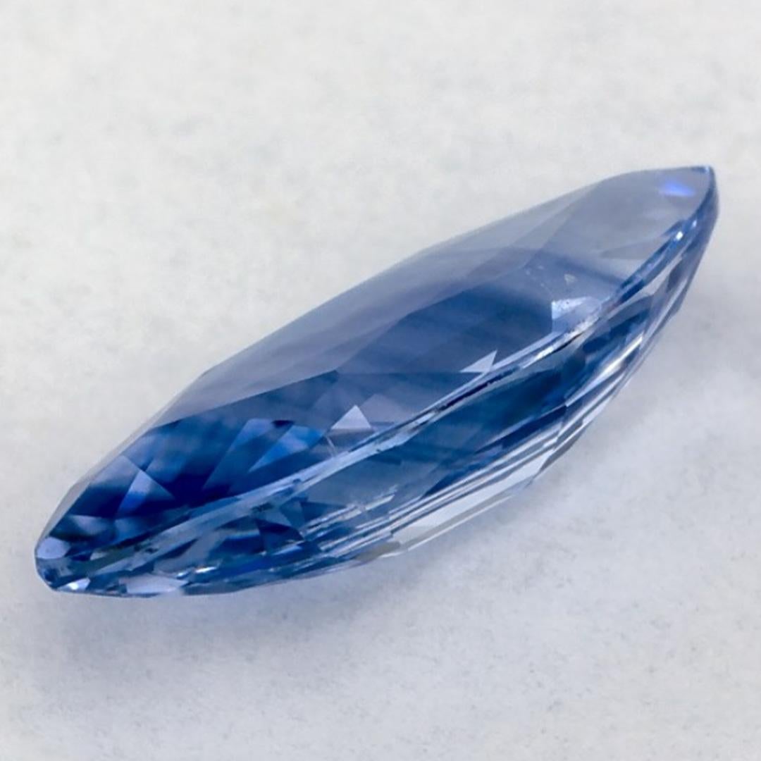 Gema suelta de zafiro azul marquesa de 1.99 qt en venta 3