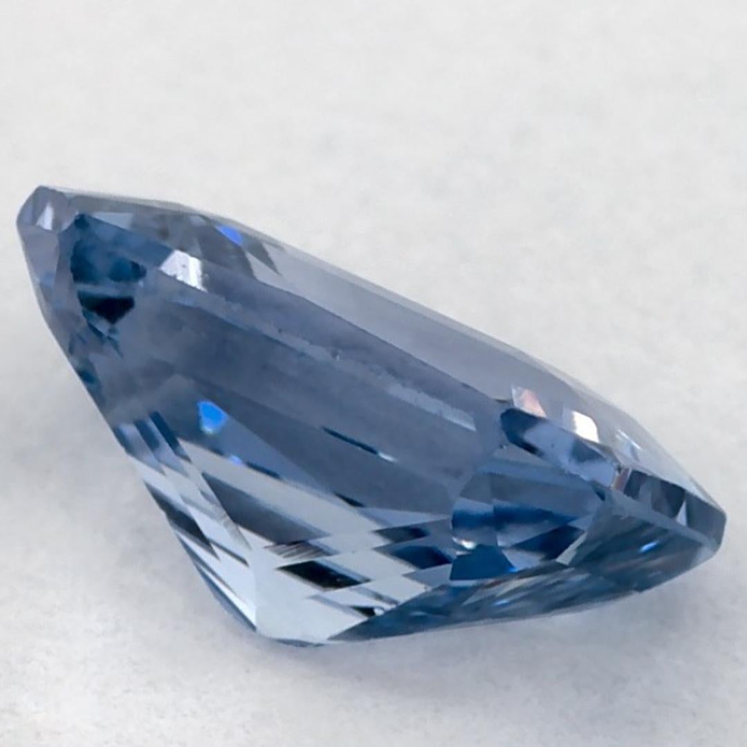 Donna 1.99 carati di zaffiro blu ottagonale sfuso in vendita