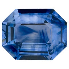 1.99 carati di zaffiro blu ottagonale sfuso