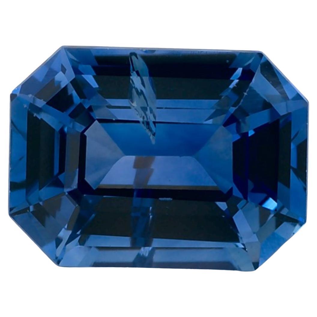 1.99 carati di zaffiro blu ottagonale sfuso
