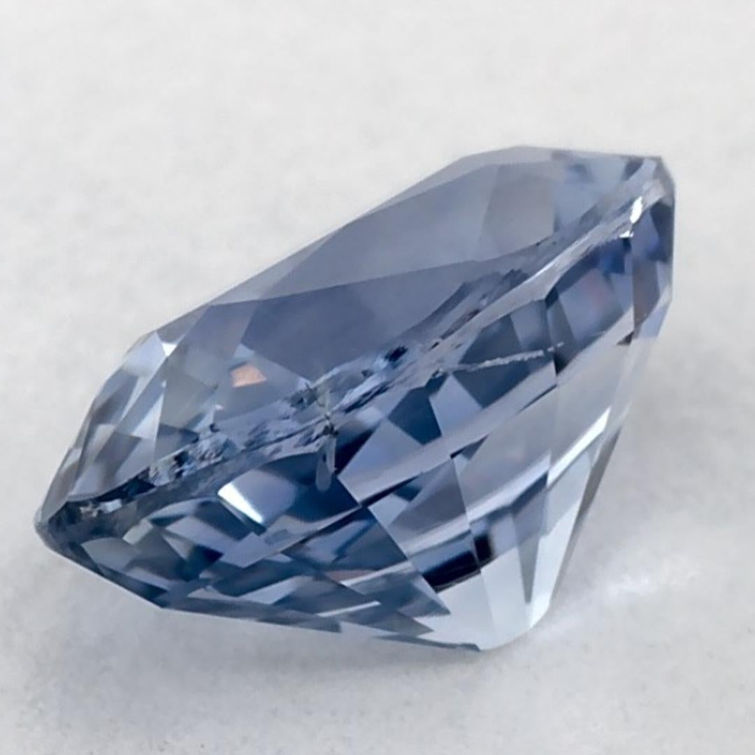 1.99 carati di zaffiro blu ovale sfuso in vendita 3