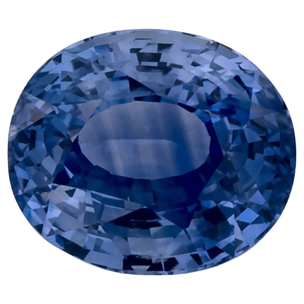 1.99 Ct Blue Sapphire Oval Loose Gemstone (pierre précieuse en vrac) en vente