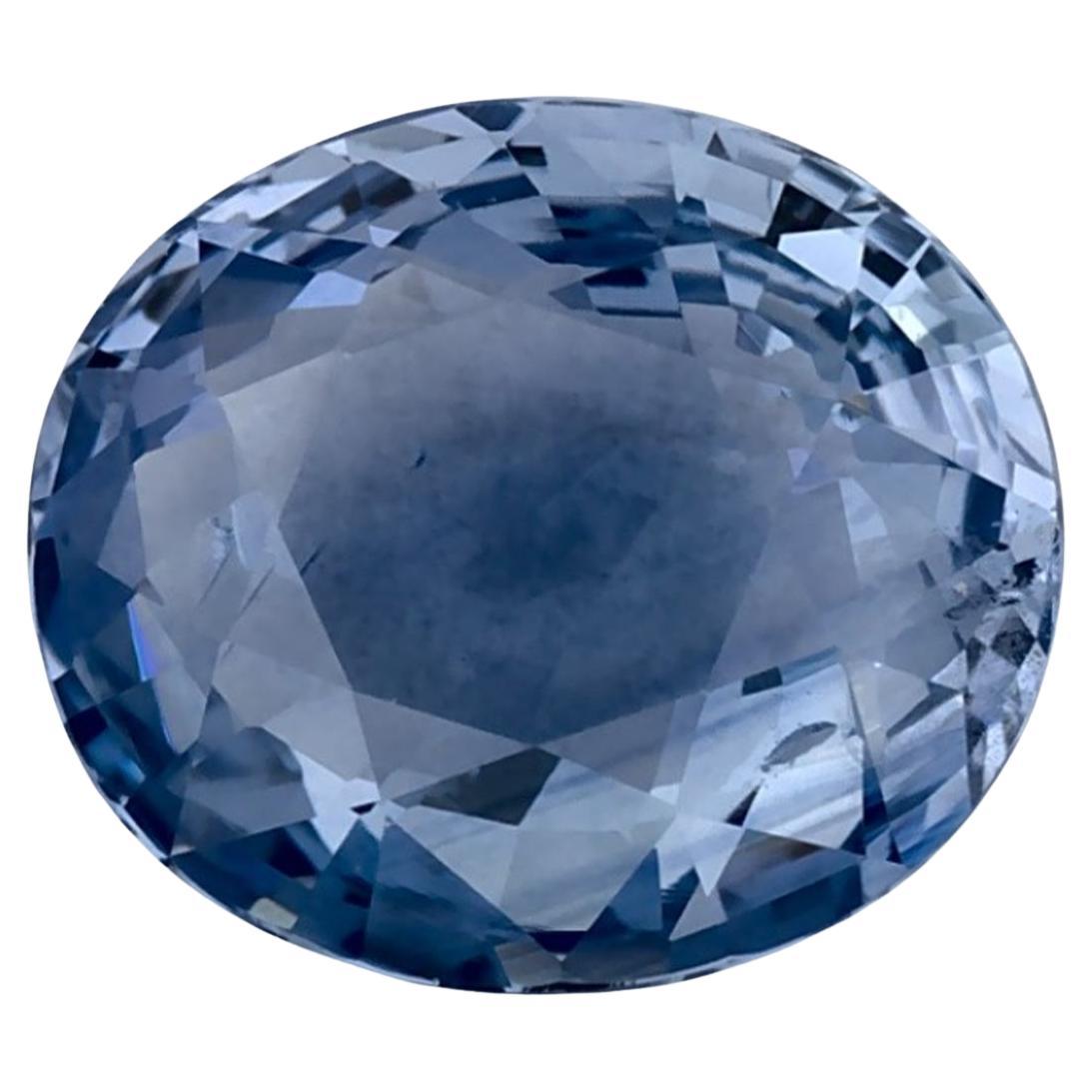 1.99 Ct Blue Sapphire Oval Loose Gemstone For Sale